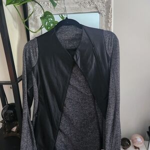 Lululemon Black and Gray Jacket
